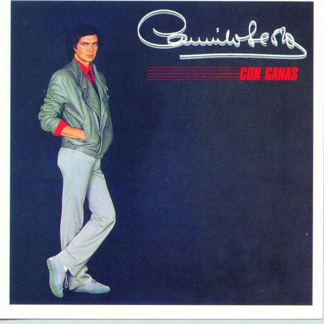 Portada de Álbum "Con Ganas", de Camilo Sesto