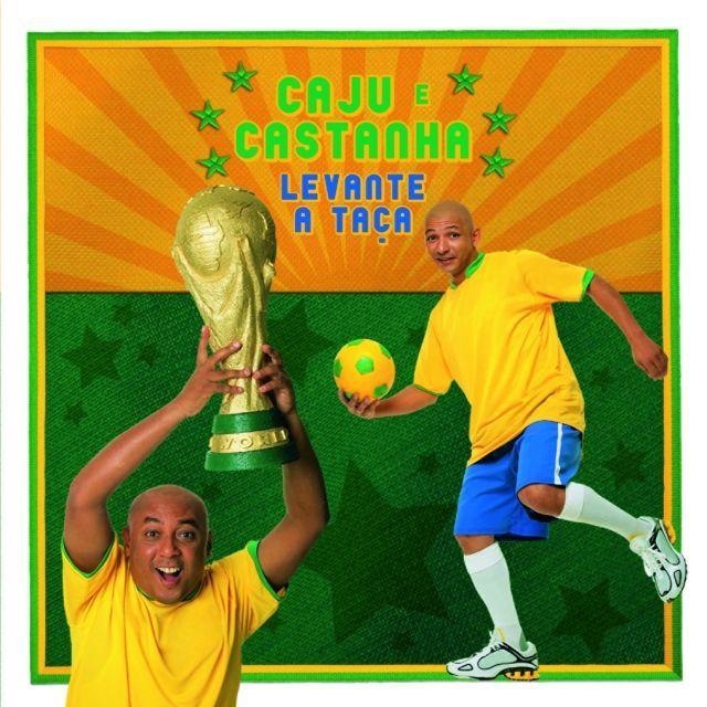 Capa do Álbum "Levante a Taça ", de Caju & Castanha