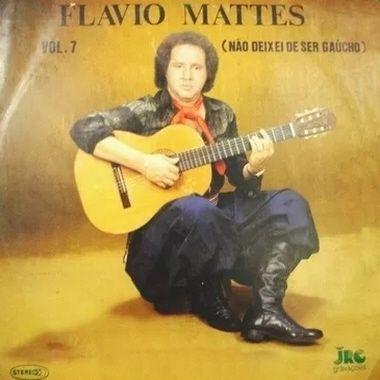Portada de Álbum "Não Deixei de Ser Gaúcho", de Flávio Mattes