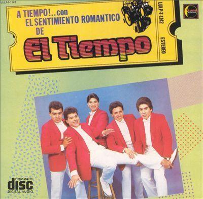 Portada de Álbum "Con El Sentimiento Romantico", de Grupo El Tiempo