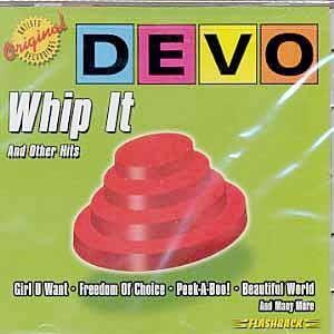 Album cover of "Hot Potatoes: the Best of Devo" by Devo