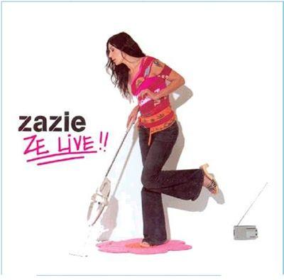 Capa do Álbum "Ze Live!!", de Zazie