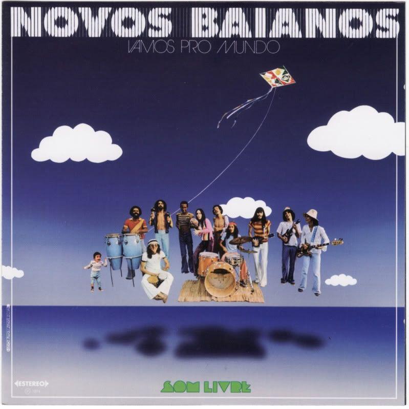Portada de Álbum "Vamos Pro Mundo", de Novos Baianos