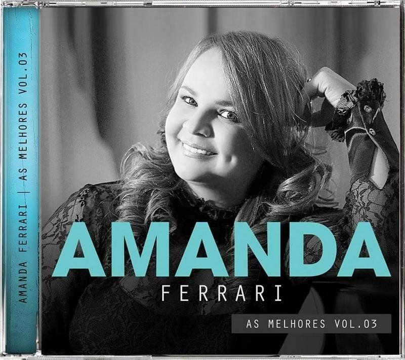 Capa do Álbum "As Melhores (vol. 3)", de Amanda Ferrari