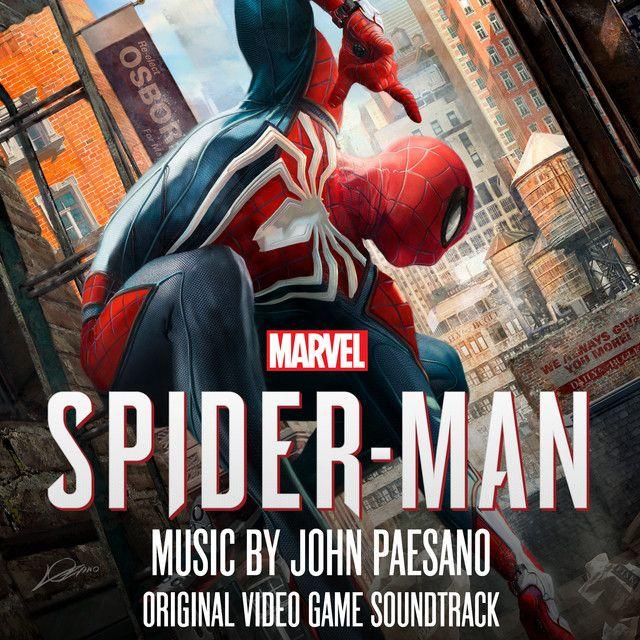 Portada de Álbum "Marvel's Spider-Man (Original Video Game Soundtrack)", de John Paesano