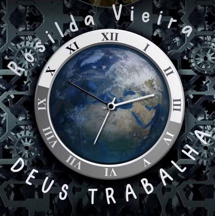 Portada de Sencillo/EP "Deus Trabalha ", de Rosilda Vieira
