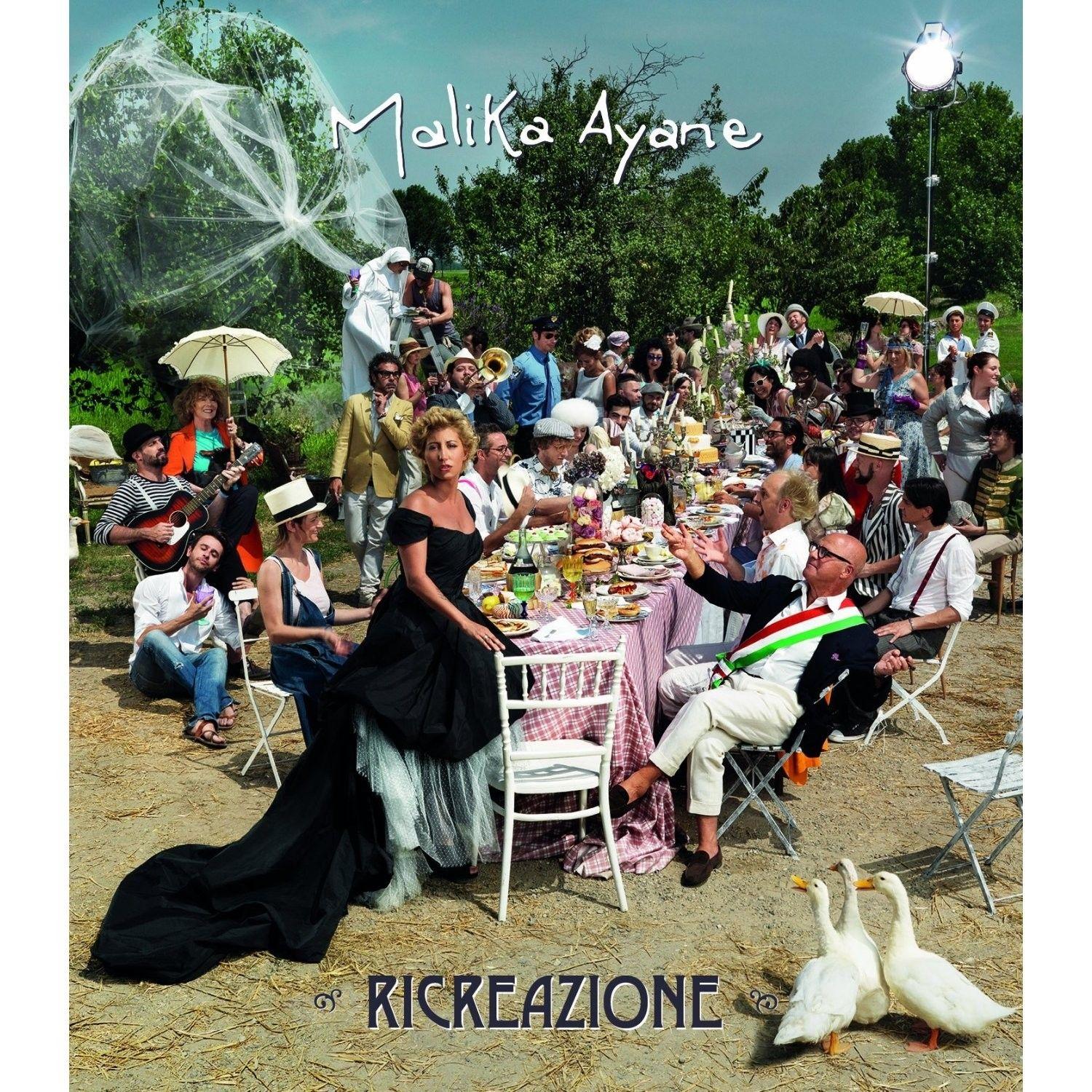 Capa do Álbum "Ricreazione", de Malika Ayane