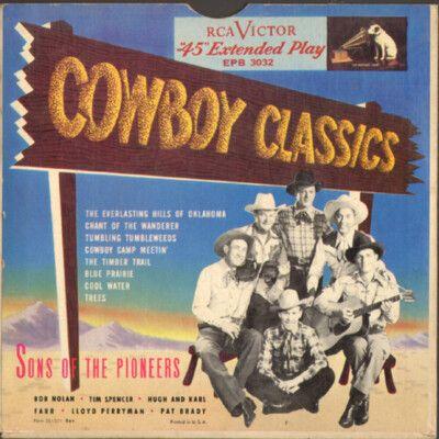 Portada de Álbum " Cowboy Classics", de Sons Of The Pioneers