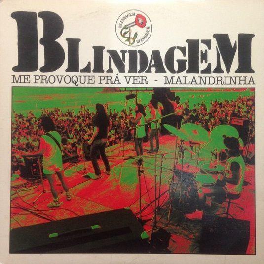 Portada de Sencillo/EP "Me Provoque Pra Ver / Malandrinha", de Banda Blindagem