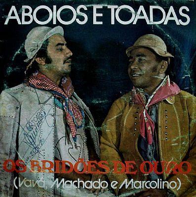 Portada de Álbum "Aboios e Toadas", de Vavá Machado e Marcolino