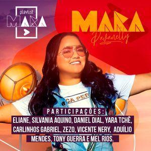 Portada de Álbum "Playlist da Mara", de Mara Pavanelly