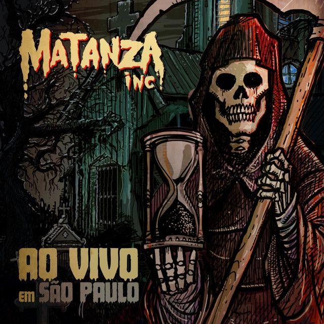 Capa do Single/EP "Ao Vivo Em São Paulo", de Matanza Inc