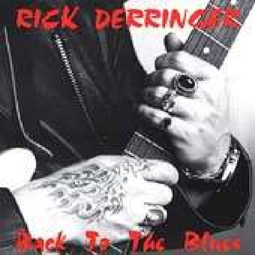 Capa do Álbum "Back To The Blues", de Rick Derringer