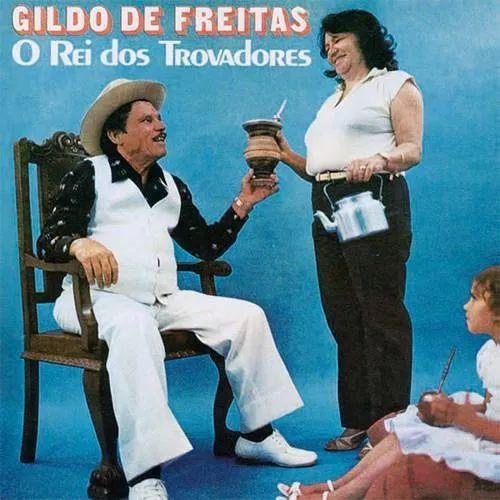 Portada de Álbum "O Rei dos Trovadores", de Gildo de Freitas