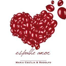 Portada de Álbum "Espalhe Amor", de Maria Cecília e Rodolfo