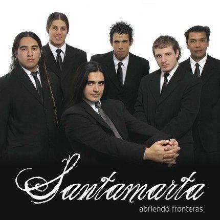 Portada de Álbum "Abriendo Fronteras", de Santamarta
