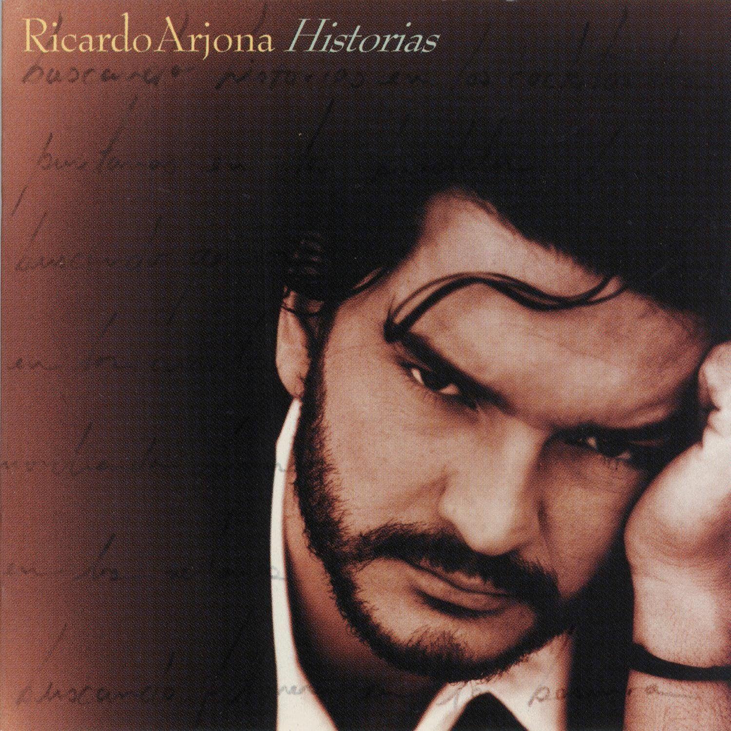 Portada de Álbum "Historias", de Ricardo Arjona