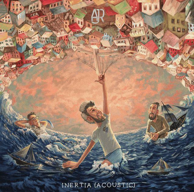Portada de Sencillo/EP "Inertia (Acoustic)", de AJR