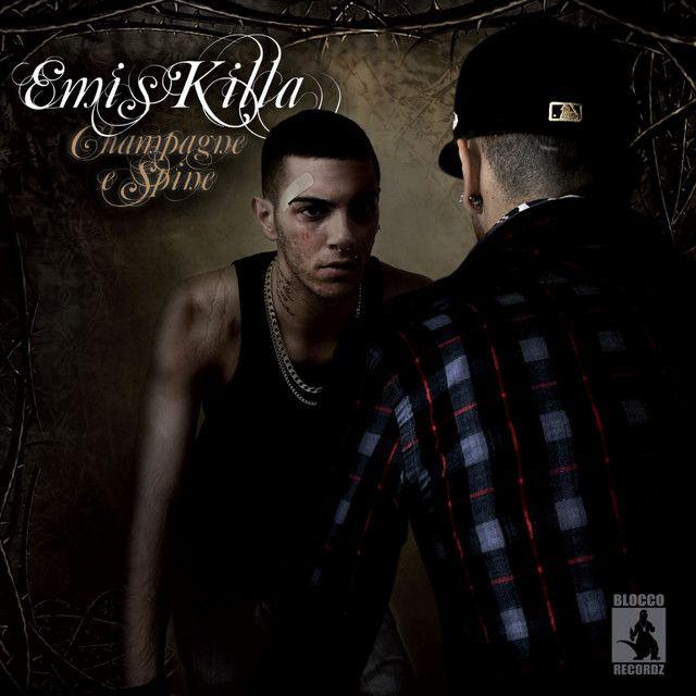 Portada de Álbum "Champagne e spine", de Emis Killa