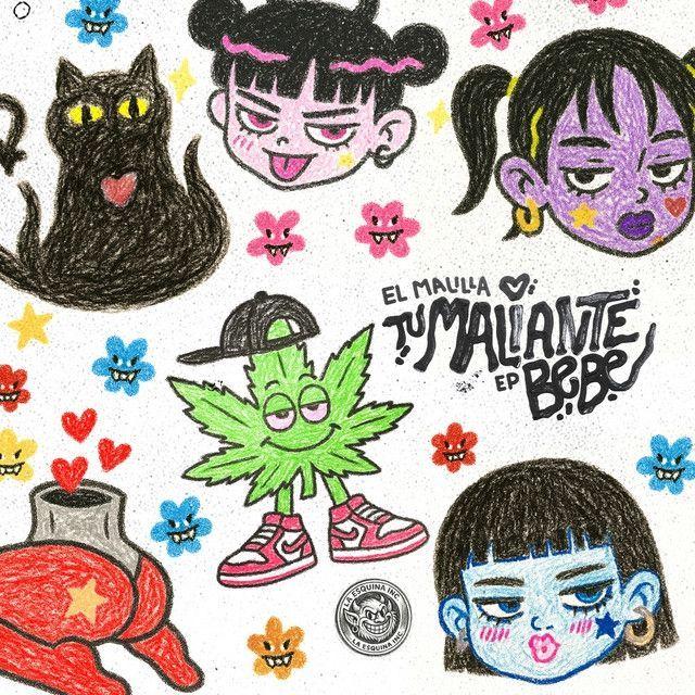 Capa do Álbum "Tu Maliante Bebé", de El Malilla