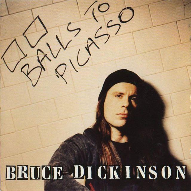 Capa do Álbum "Balls to Picasso ", de Bruce Dickinson