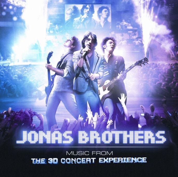 Portada de Álbum "Music From The 3D Concert Experience", de Jonas Brothers