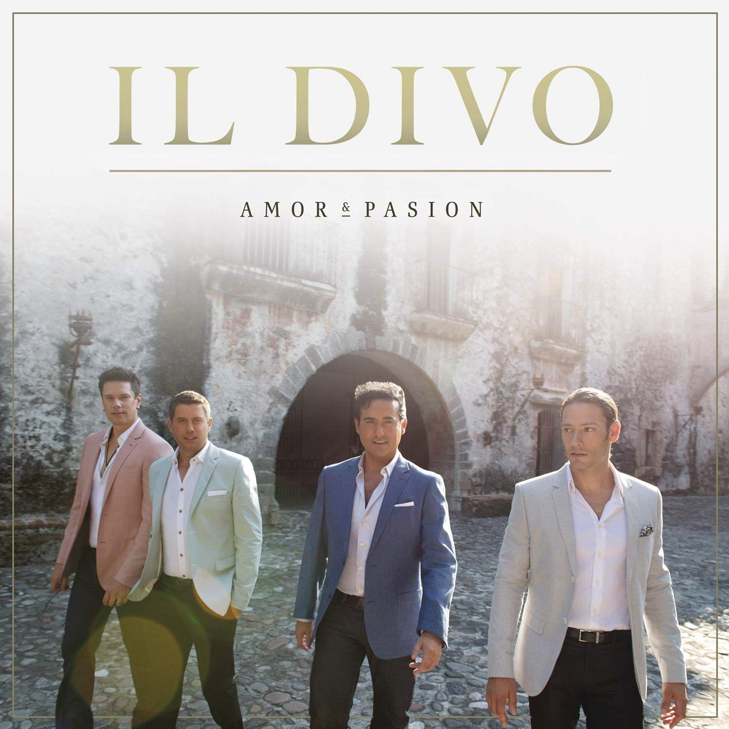 Portada de Álbum "Amor & Pasión", de Il Divo