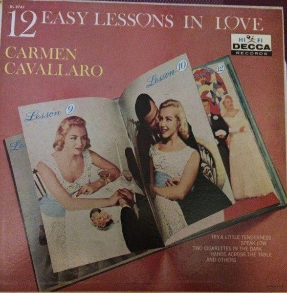 Portada de Álbum "12 Easy Lessons In Love", de Carmen Cavallaro