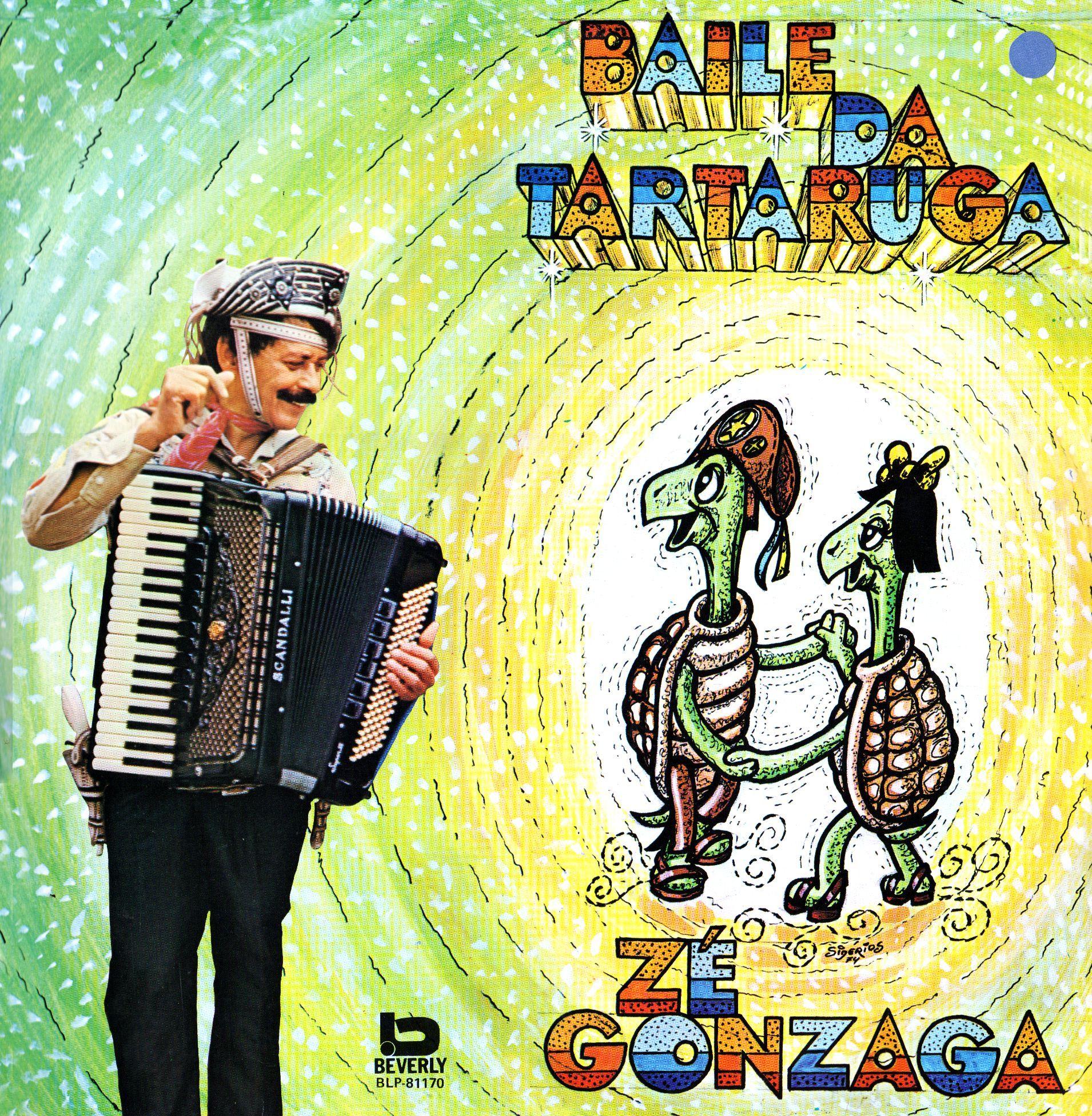 Portada de Álbum "Baile da Tartaruga", de Zé Gonzaga
