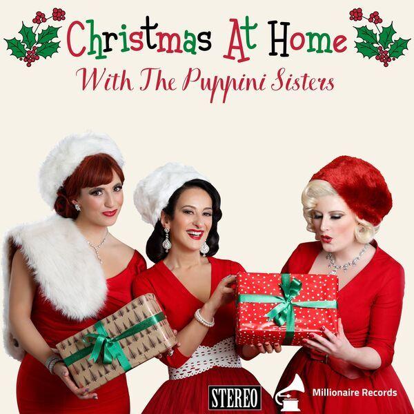 Portada de Álbum "Christmas At Home", de The Puppini Sisters