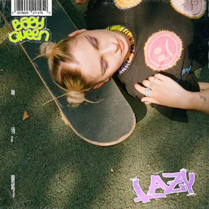 Capa do Single/EP "LAZY", de Baby Queen