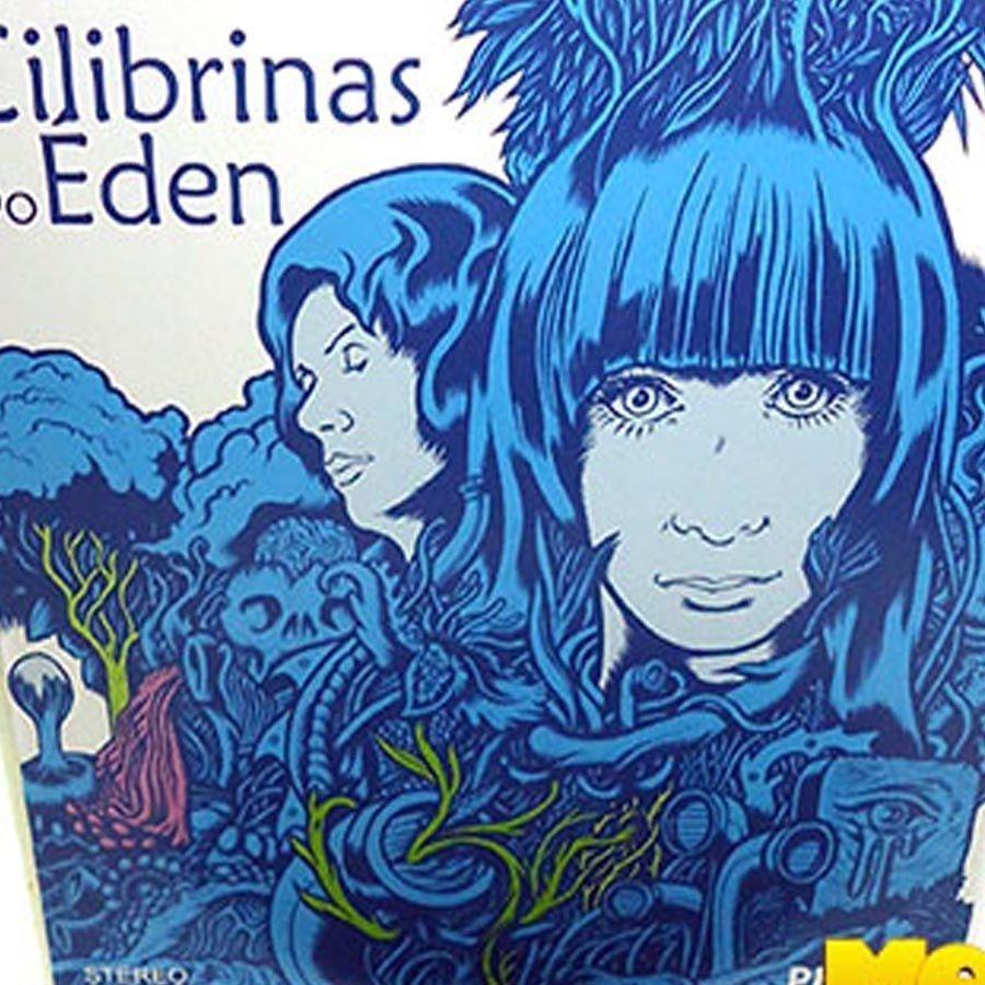 Portada de Álbum "Cilibrinas do Éden", de Rita Lee
