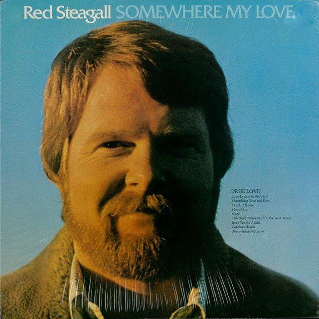 Portada de Álbum "Somewhere My Love", de Red Steagall