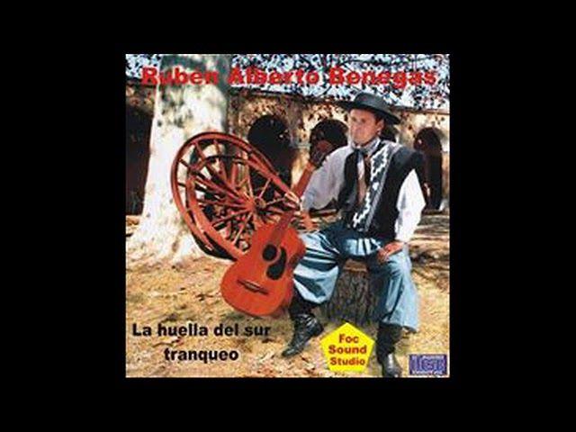 Portada de Álbum "La Huella Del Sur Tranqueo", de Ruben Alberto Benegas