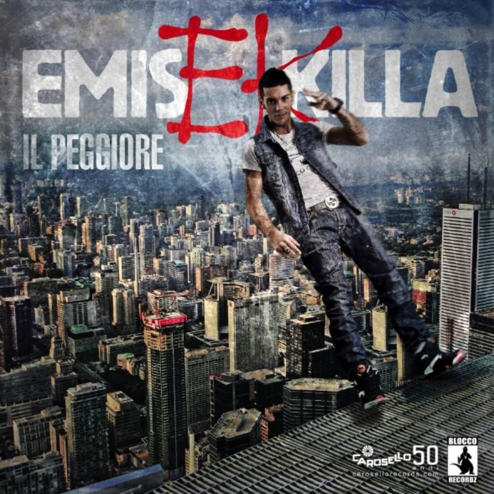 Portada de Álbum "Il peggiore", de Emis Killa