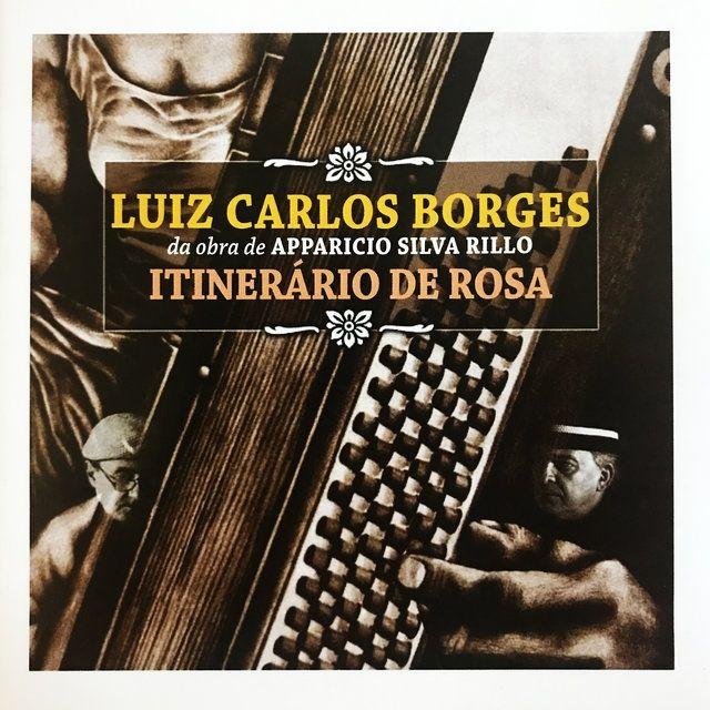 Portada de Álbum "Itinerário de Rosas", de Luiz Carlos Borges