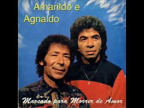 Portada de Álbum "Marcado Para Morrer", de Amarildo e Agnaldo