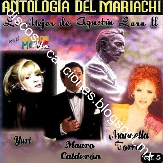 Portada de Álbum "Lo Mejor De Agustín Lara", de Manoella Torres