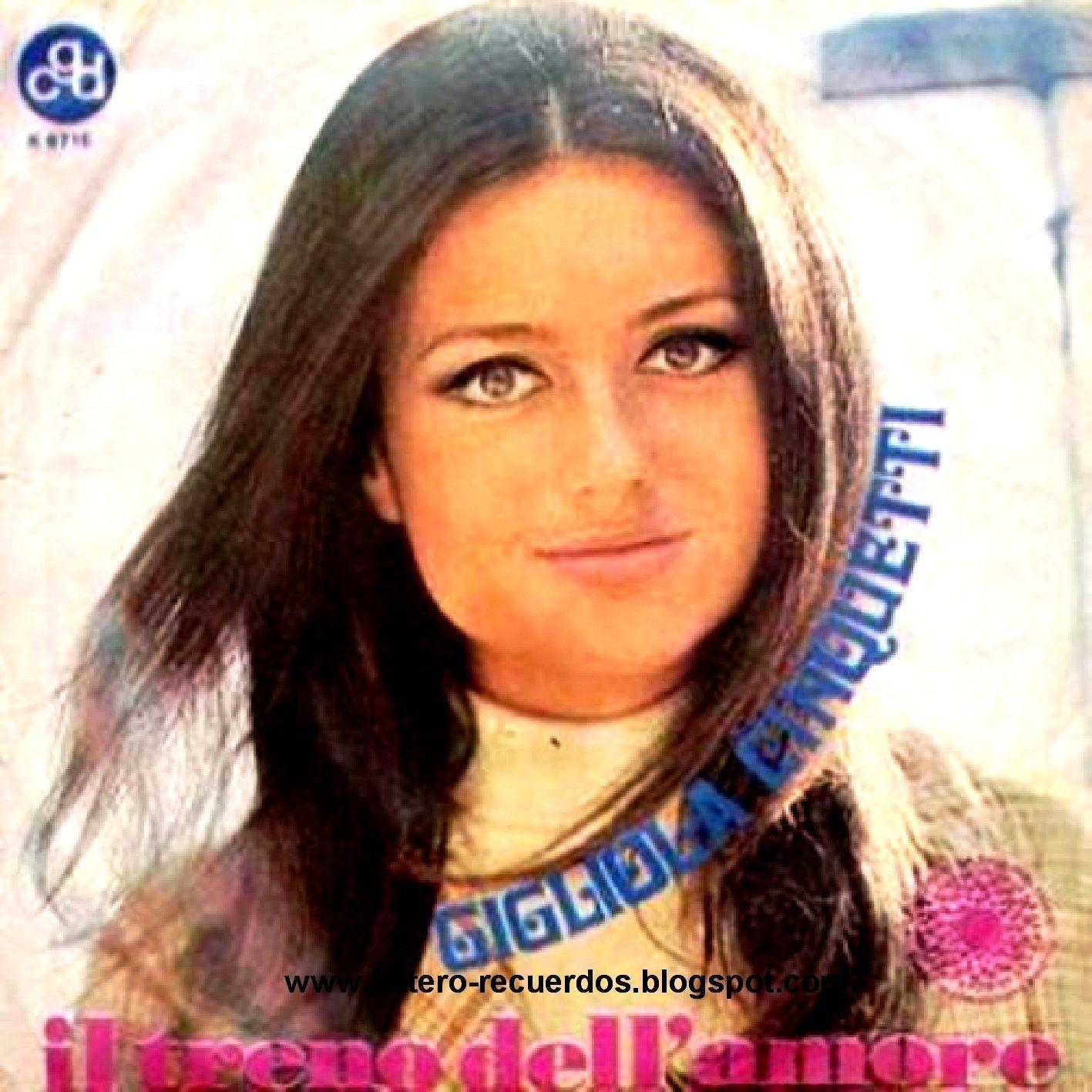 Portada de Álbum "Il Treno Dell'amore", de Gigliola Cinquetti