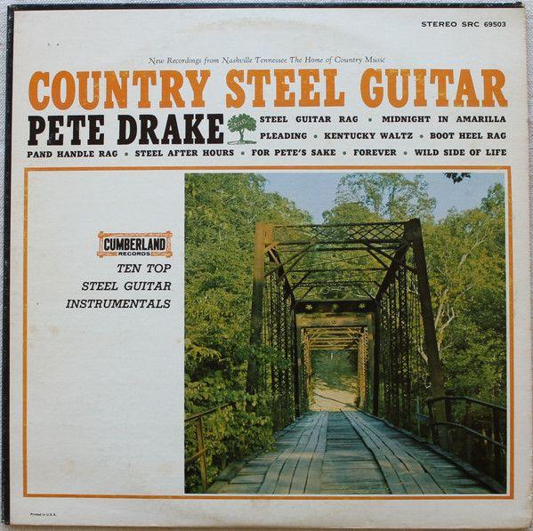 Portada de Álbum "Country Steel Guitar", de Pete Drake