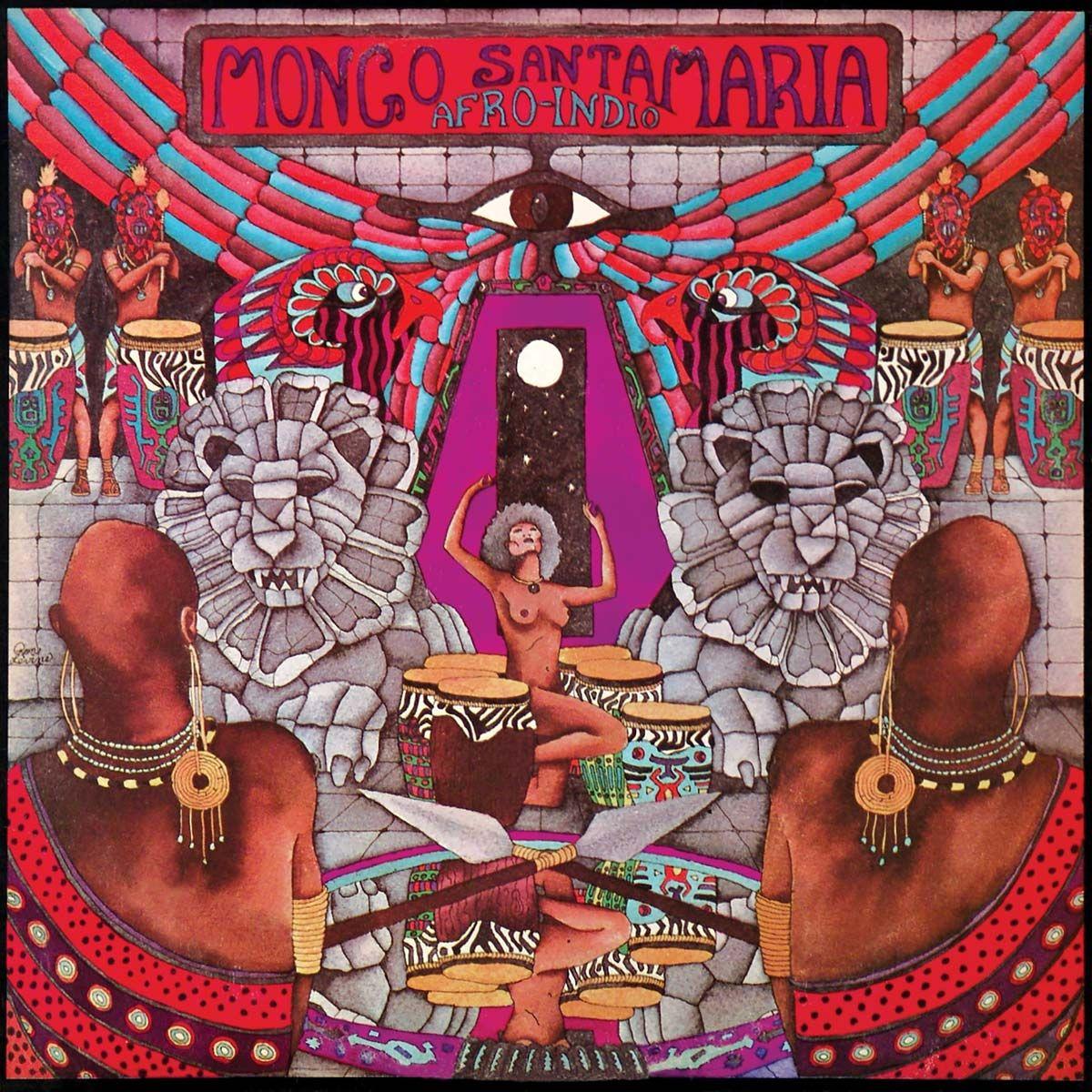Capa do Álbum "Afro-Indio", de Mongo Santamaria
