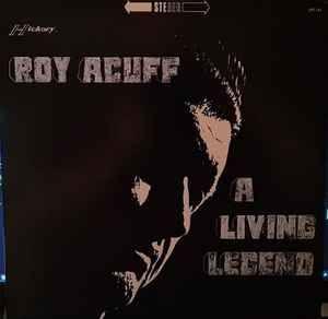 Portada de Álbum "A Living Legend", de Roy Acuff