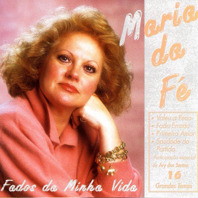 Capa do Álbum "Fados da Minha Vida", de Maria da Fé