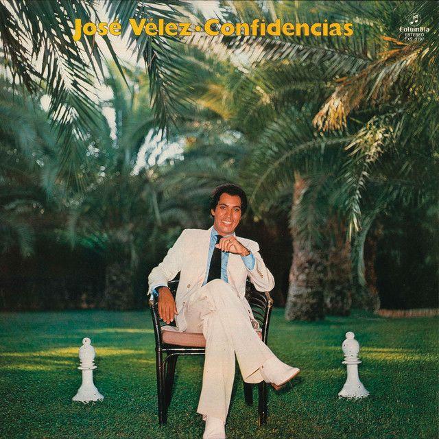 Portada de Álbum "Confidencias", de José Vélez