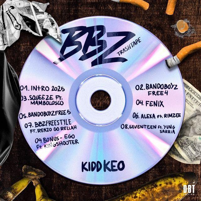 Capa do Álbum "BBZ TRASHTAPE", de Kidd Keo