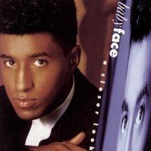 Capa do Álbum "A Close Look", de Babyface