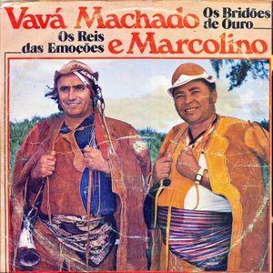 Portada de Álbum "Os Reis das Emoções", de Vavá Machado e Marcolino