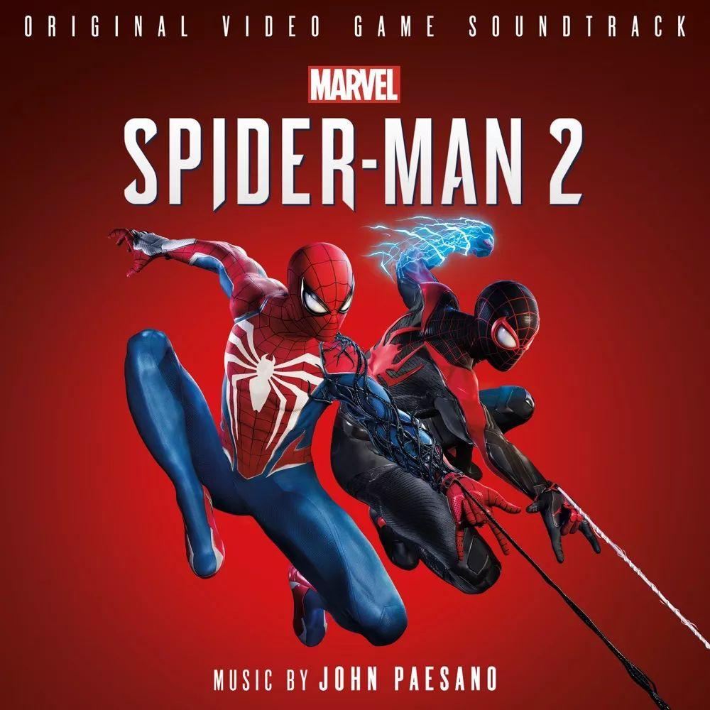 Portada de Álbum "Marvel's Spider-Man 2 (Original Video Game Soundtrack)", de John Paesano