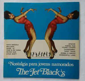 Capa do Álbum "Nostalgia Para Jovens Namorados", de The Jet Black's