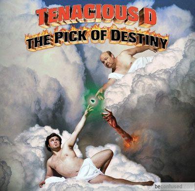 Capa do Álbum "The Pick of Destiny", de Tenacious D